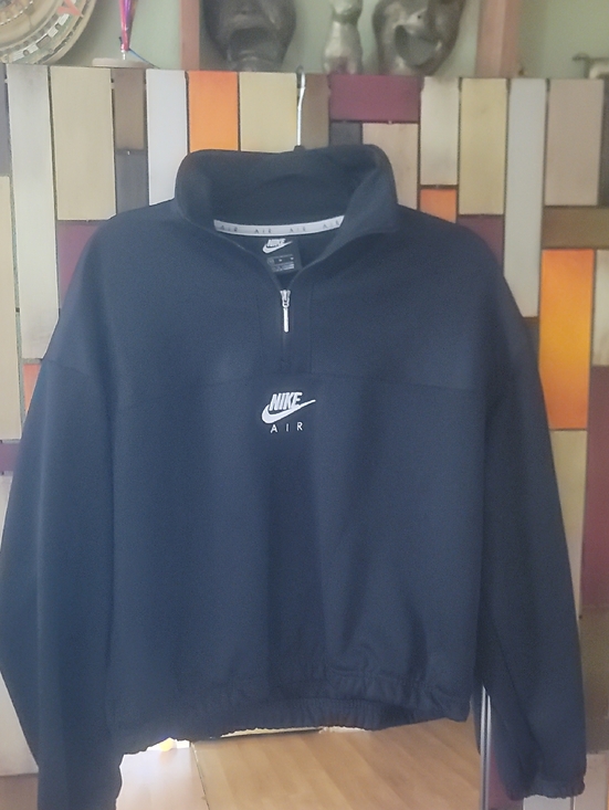 Nike Other - Nike Black Quarter-Zip Nike Air Pullover